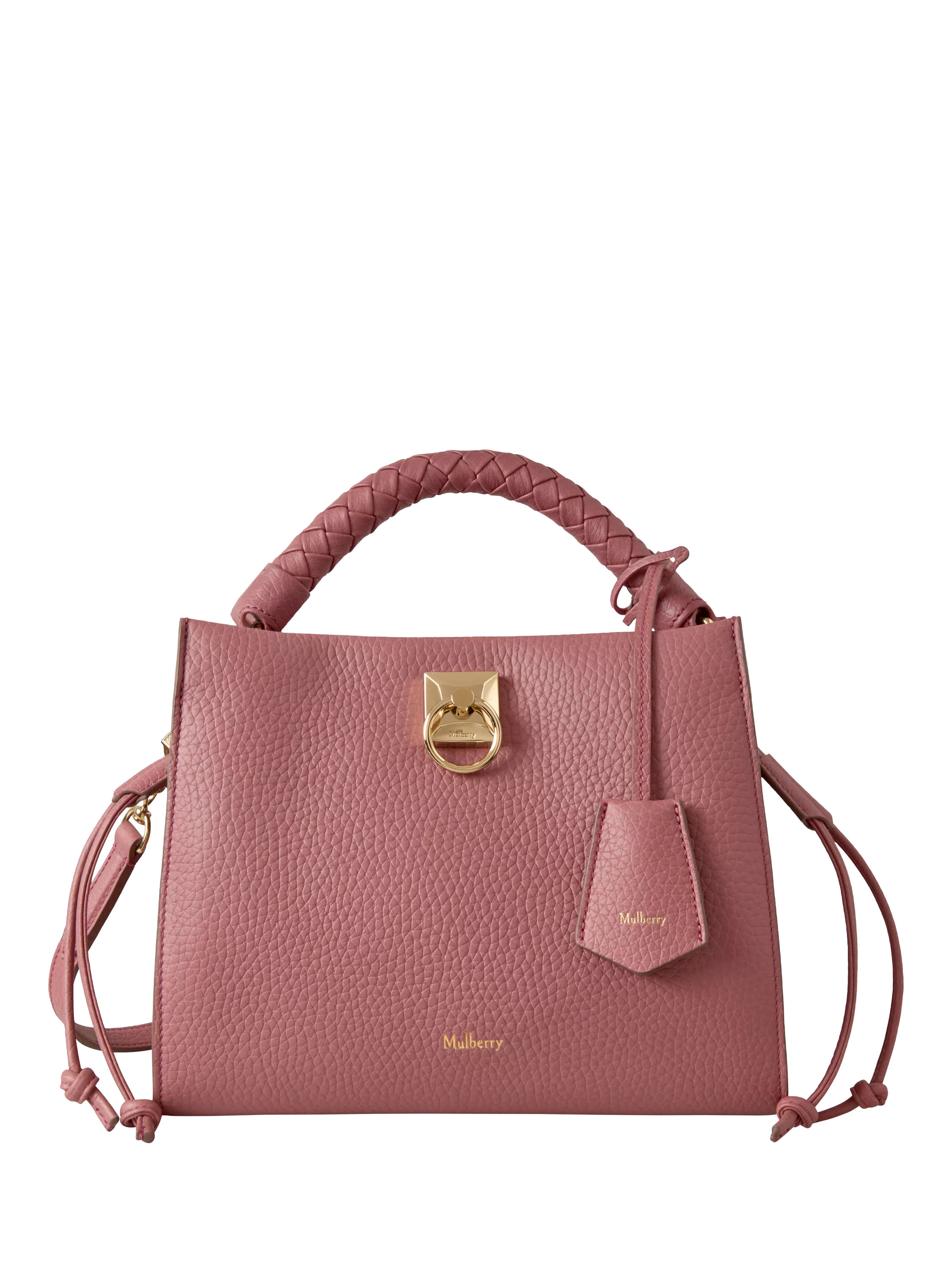 Mulberry Small Iris Heavy Grain Leather Grab Bag