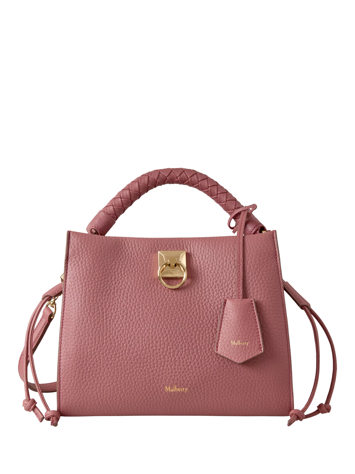 Mulberry Small Iris Heavy Grain Leather Grab Bag