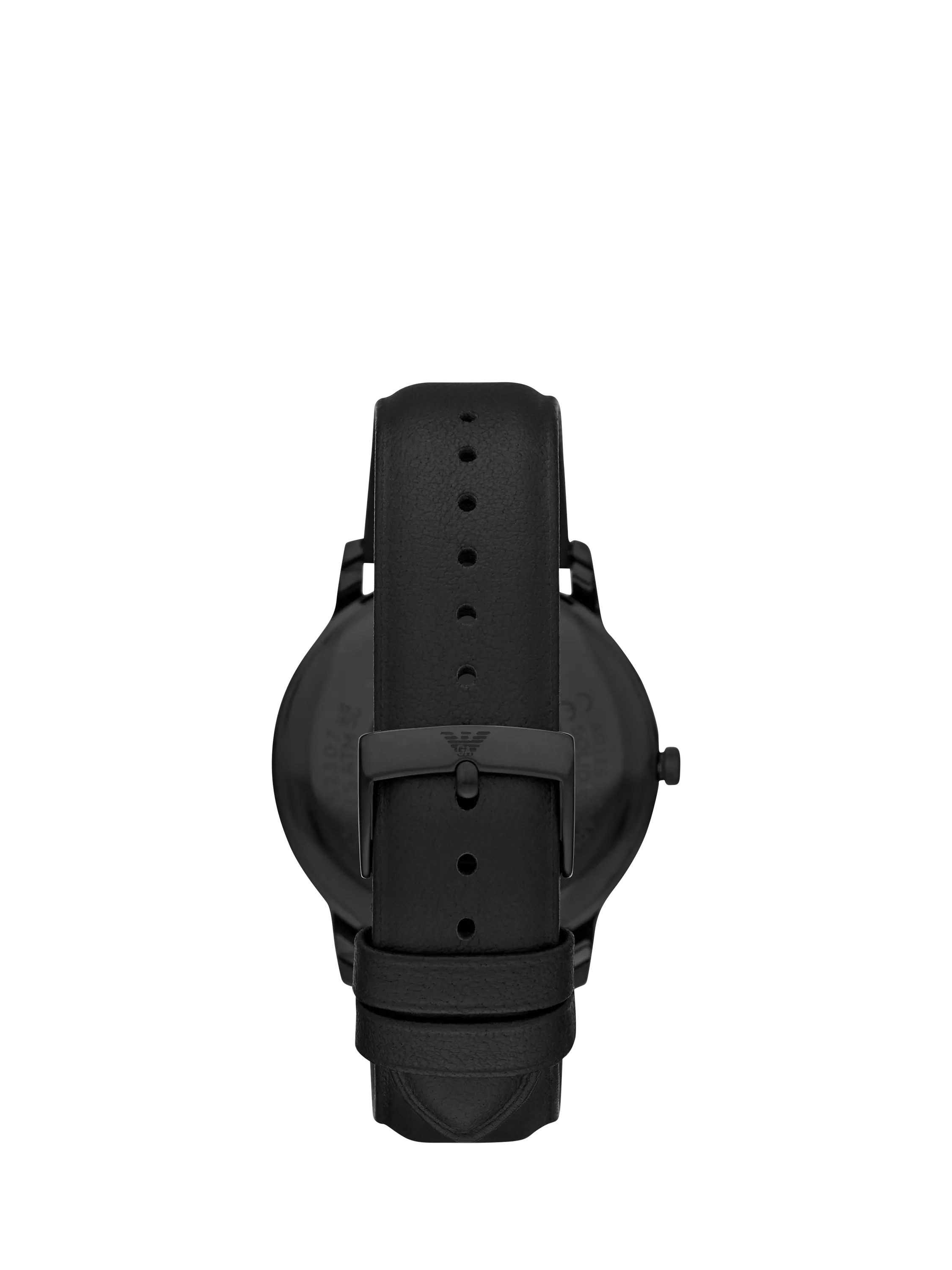 Emporio Armani men's matte dial leather strap watch AR11573, imported from the UK