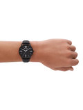 Emporio Armani men's matte dial leather strap watch AR11573, imported from the UK