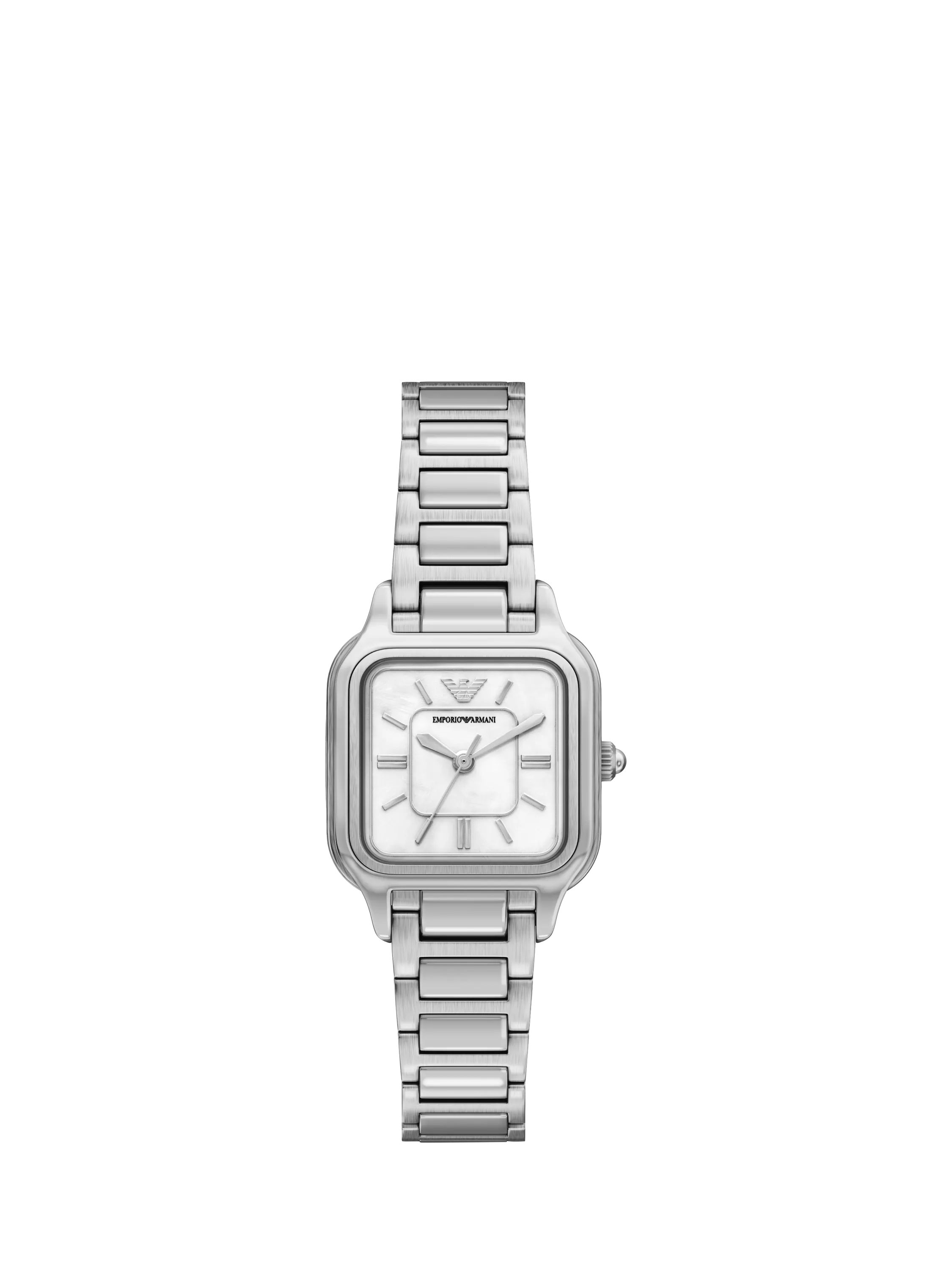 Emporio Armani AR11742 silver watch mother-of-pearl dial, imported from the UK
