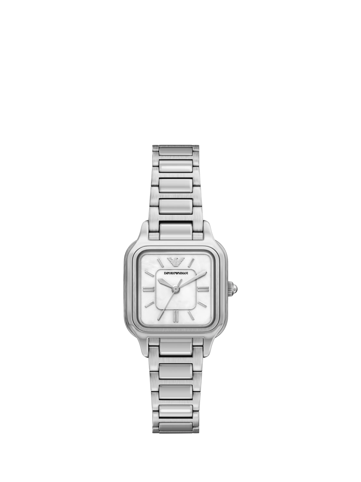 Emporio Armani AR11742 silver watch mother-of-pearl dial, imported from the UK