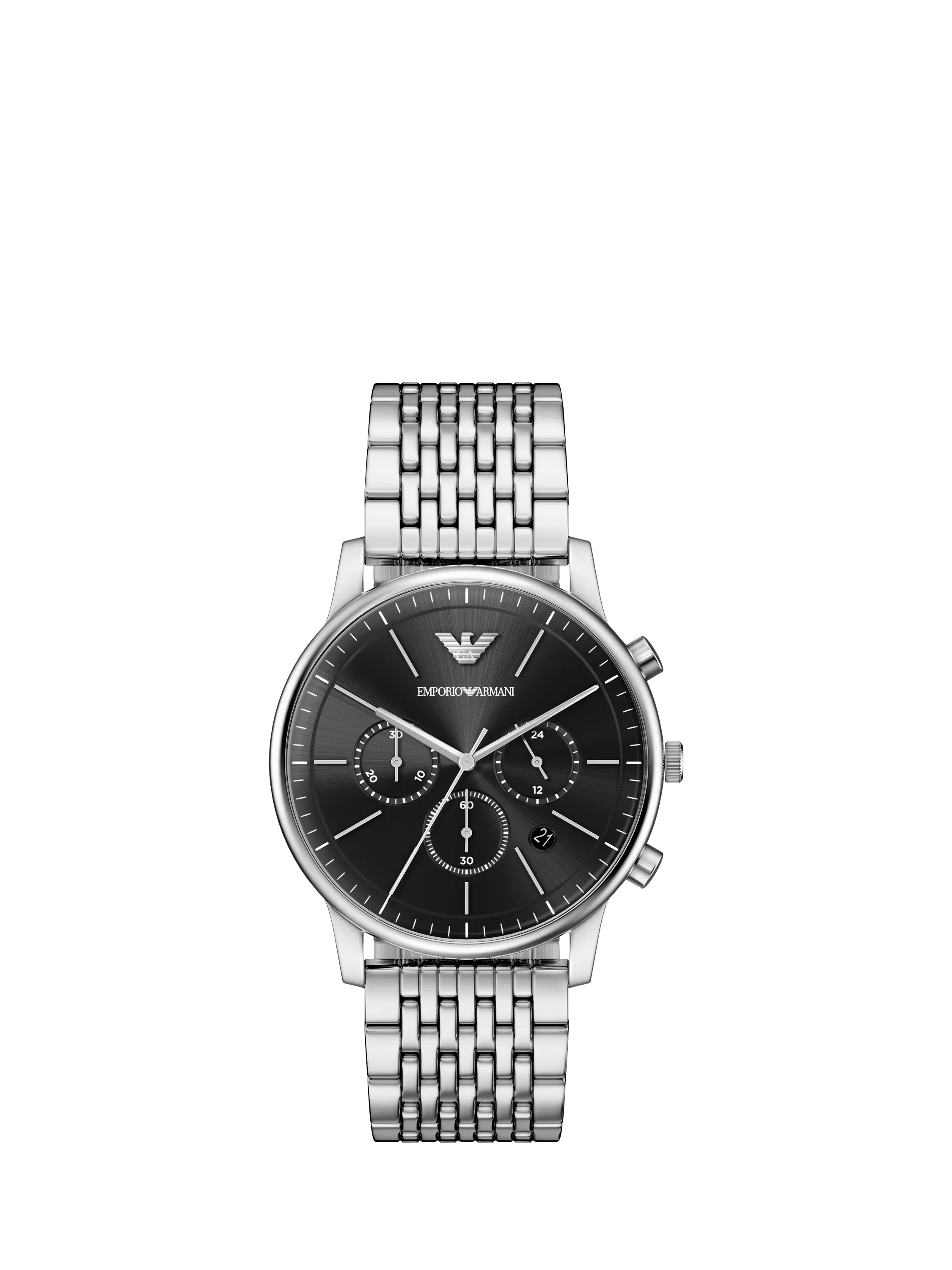 Emporio Armani men's chronograph watch 42mm, UK version