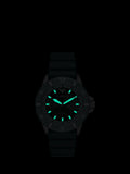 Emporio Armani World Explorer solar watch green silicone strap 42mm, imported from the UK
