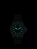 Emporio Armani World Explorer solar watch green silicone strap 42mm, imported from the UK