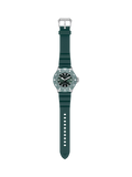 Emporio Armani World Explorer solar watch green silicone strap 42mm, imported from the UK