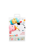 Munchkin Barn Friends bath squirters pack of 4, imported from the UK
