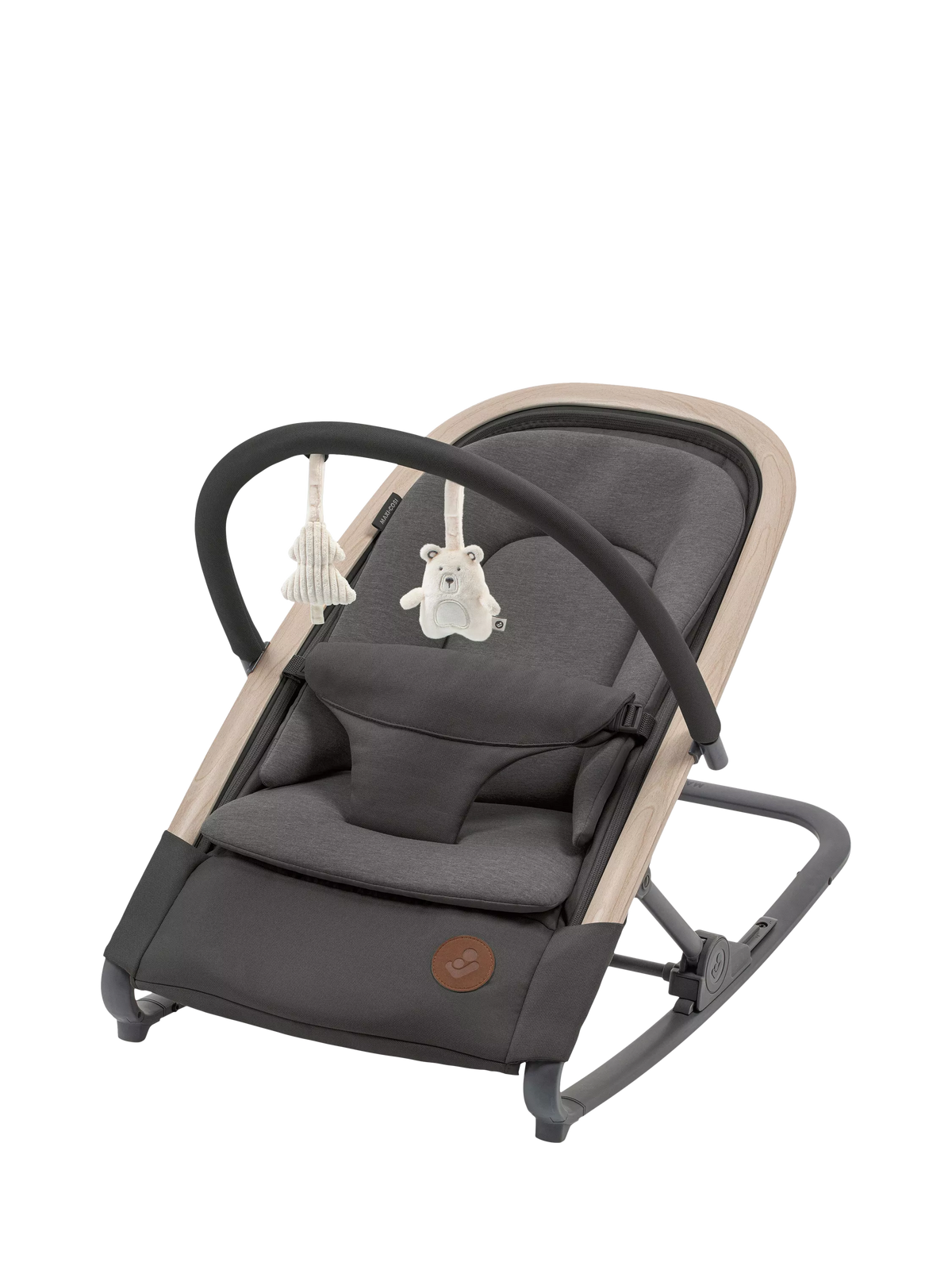Maxi-Cosi Kori baby rocker with toy arch (British brand)
