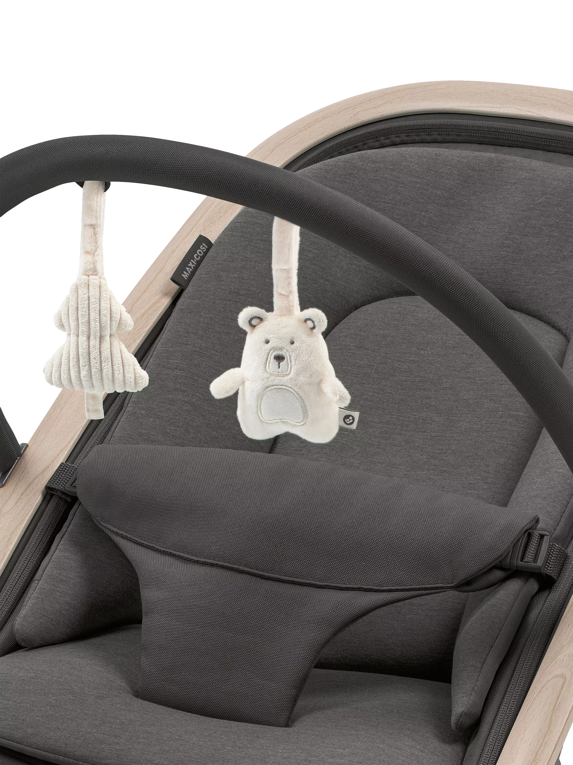 Maxi-Cosi Kori baby rocker with toy arch (British brand)