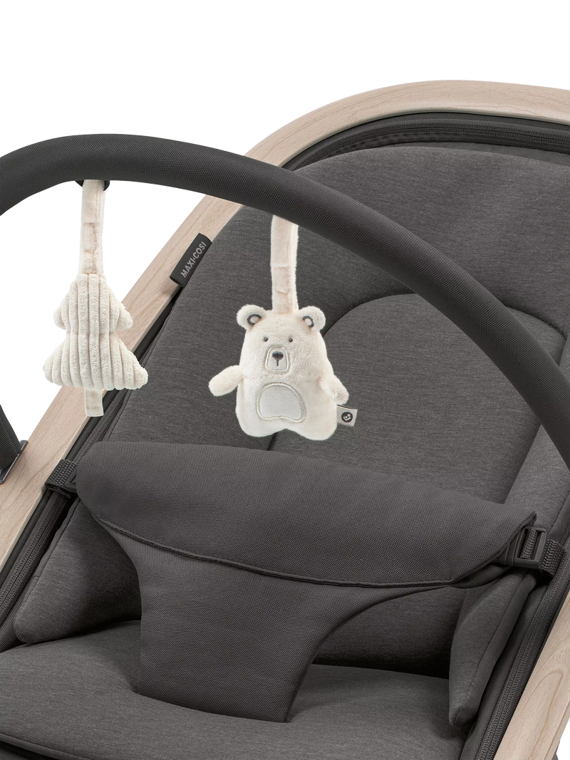 Maxi-Cosi Kori baby rocker with toy arch (British brand)
