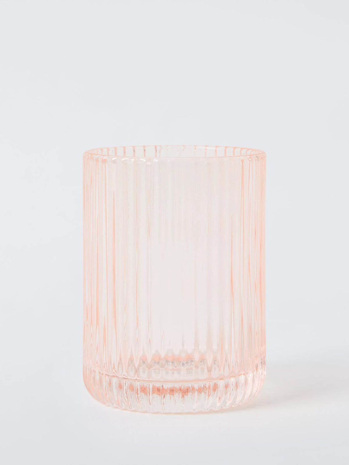 John Lewis bathroom tumbler blush 230ml (British brand)