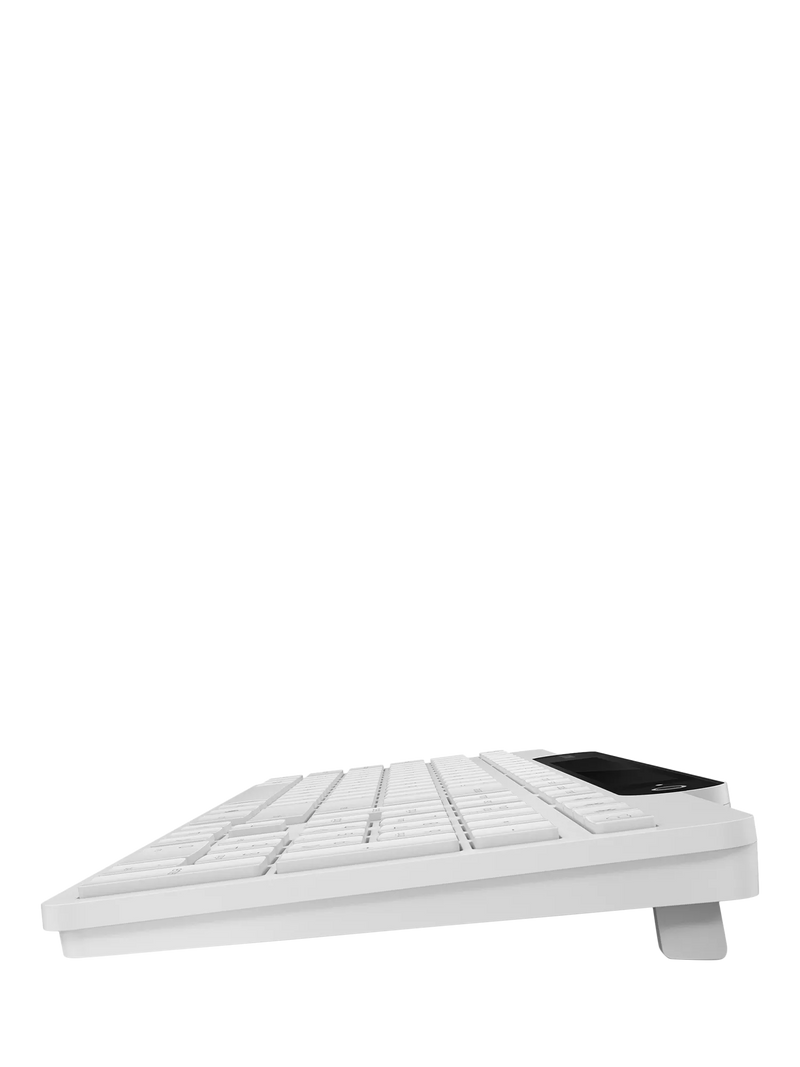 Lenovo self-charging wireless keyboard white (British brand)