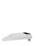 Lenovo self-charging wireless keyboard white (British brand)