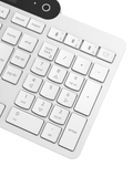 Lenovo self-charging wireless keyboard white (British brand)