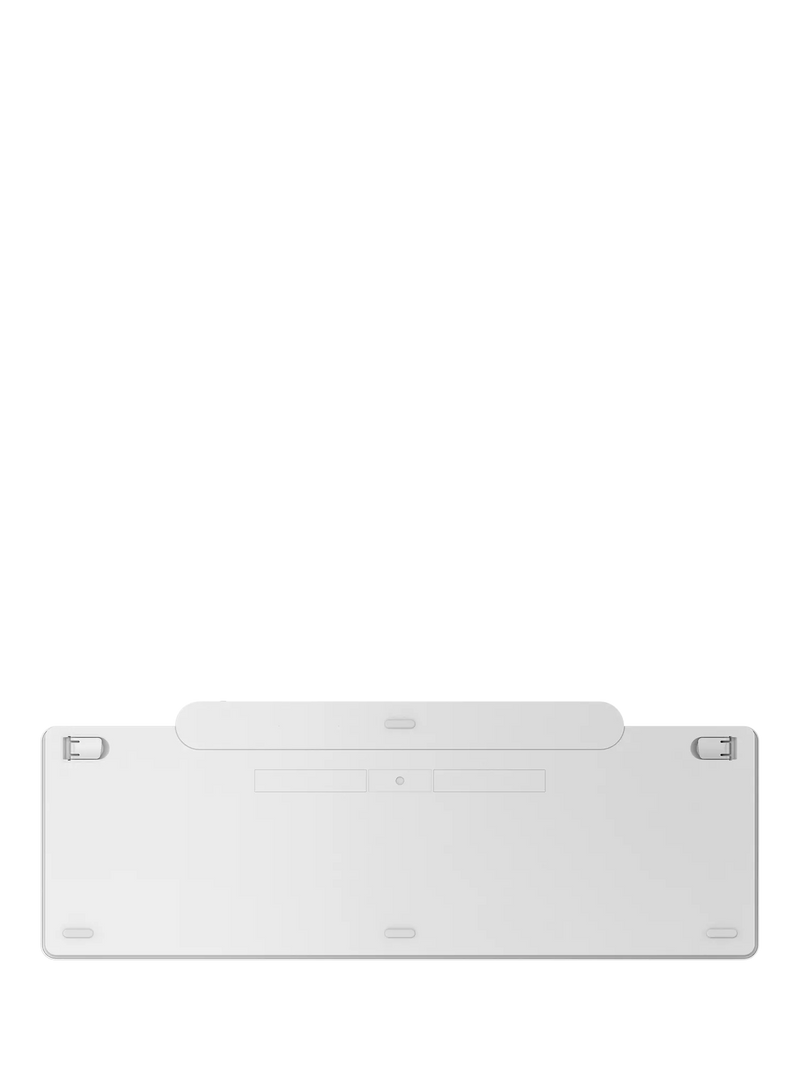 Lenovo self-charging wireless keyboard white (British brand)