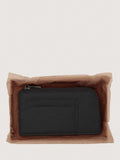 Mango black zip around purse compact, imported from the UK