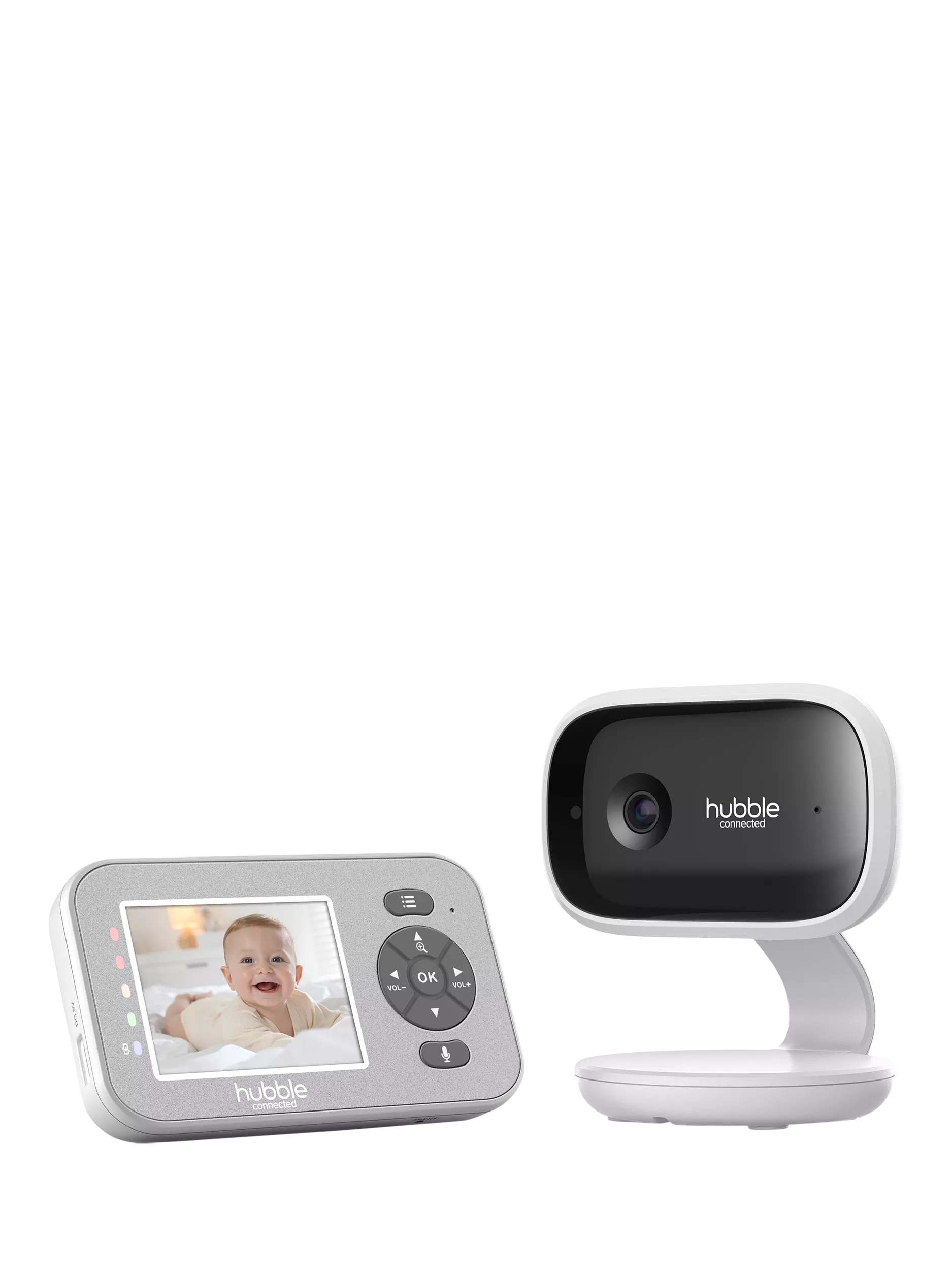 Hubble Nursery Explore 2.8 inch video baby monitor - British product