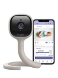 Hubble Connect Go smart video baby monitor with 2K night vision - British product