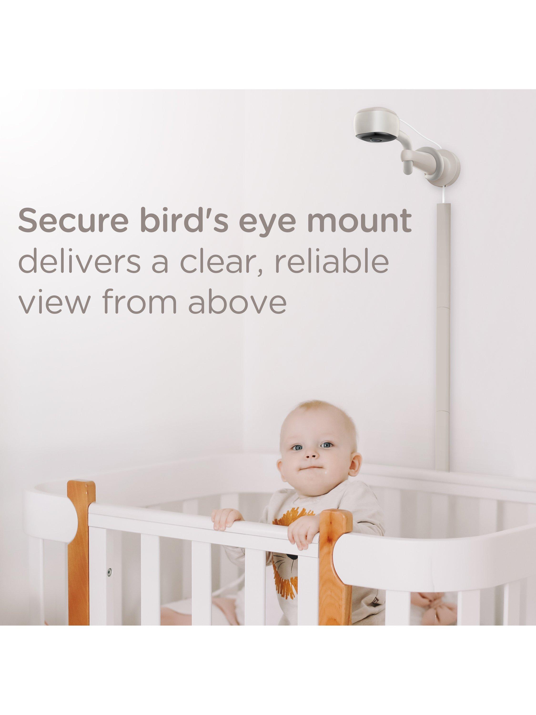 Hubble Connect Go smart video baby monitor with 2K night vision - British product
