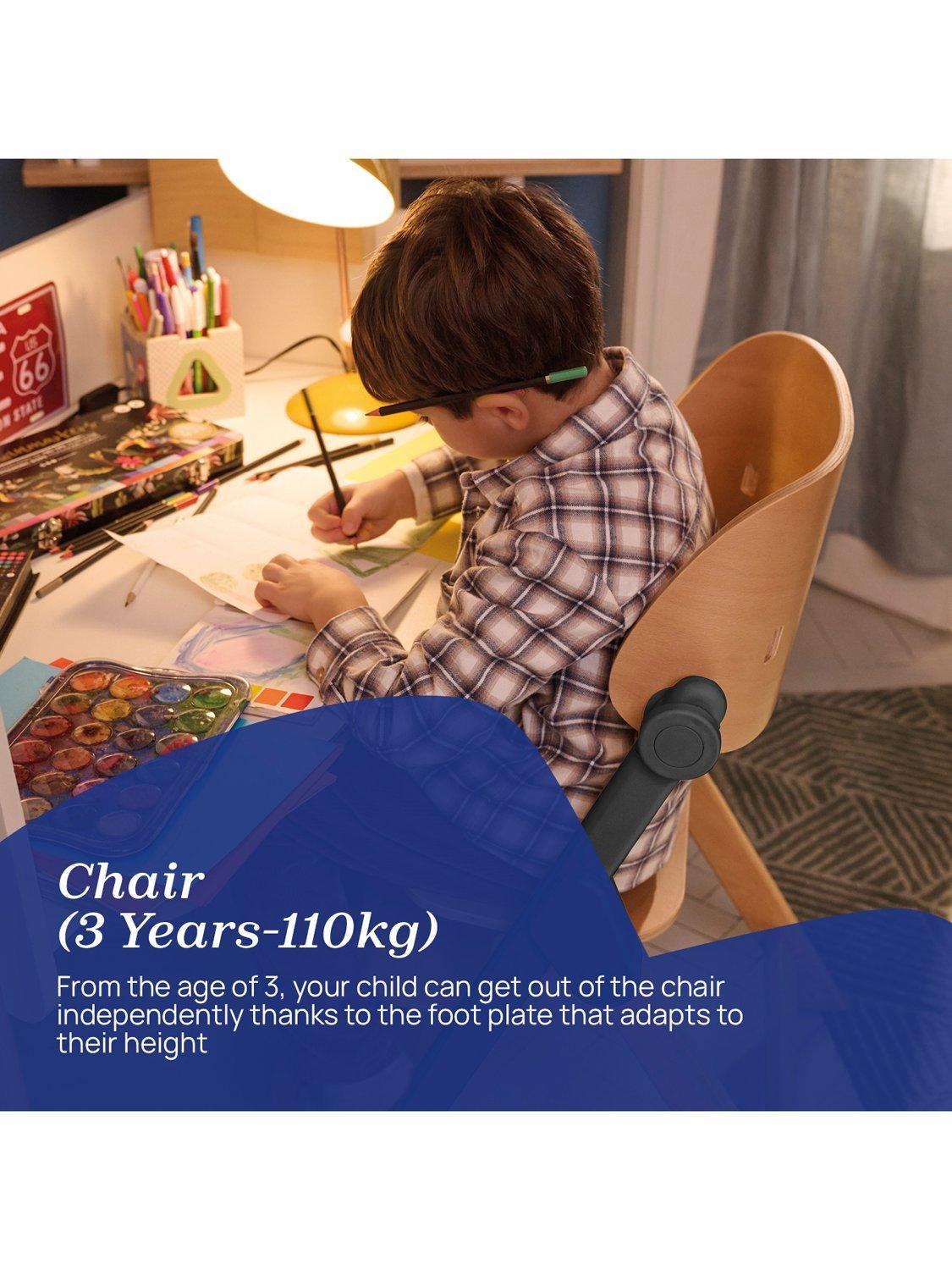 Chicco Meraviglia 4-in-1 highchair Ebony (British brand)