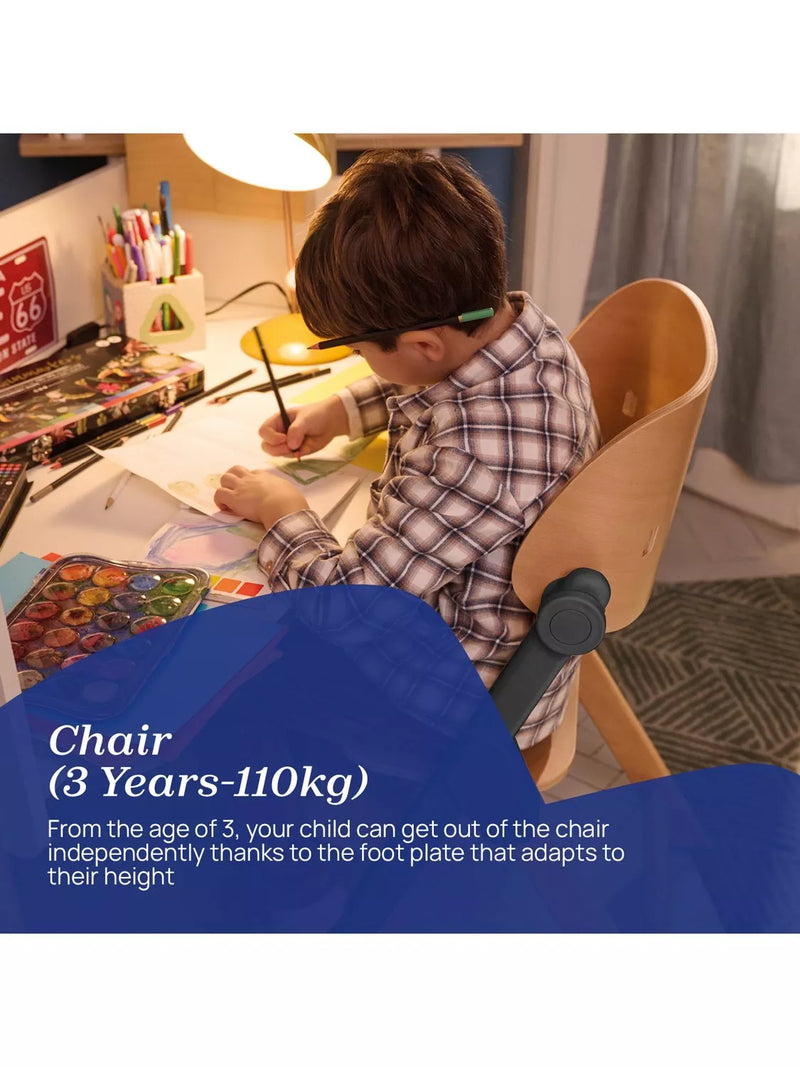 Chicco Meraviglia 4-in-1 highchair Ebony (British brand)