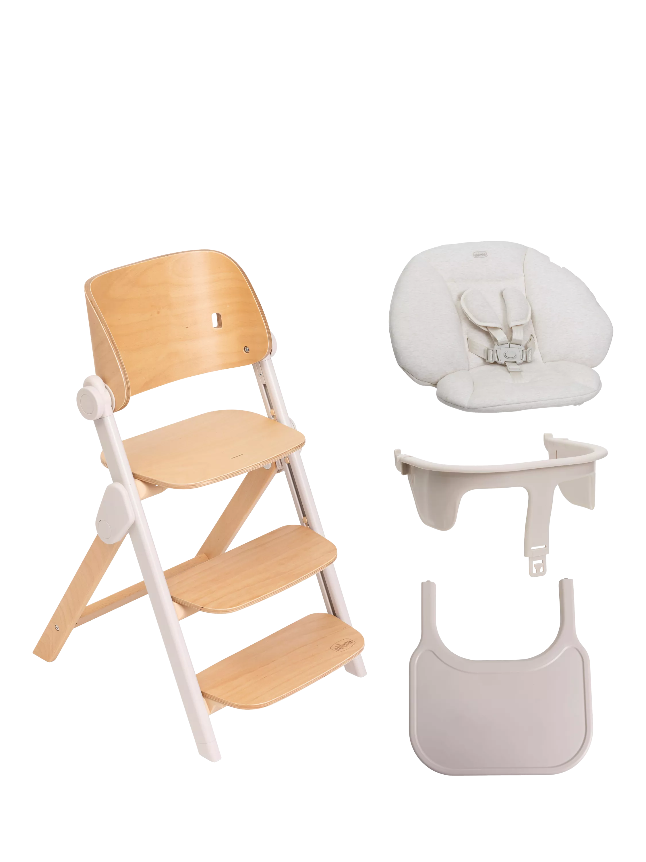 Chicco Meraviglia 4-in-1 highchair beige (British brand)