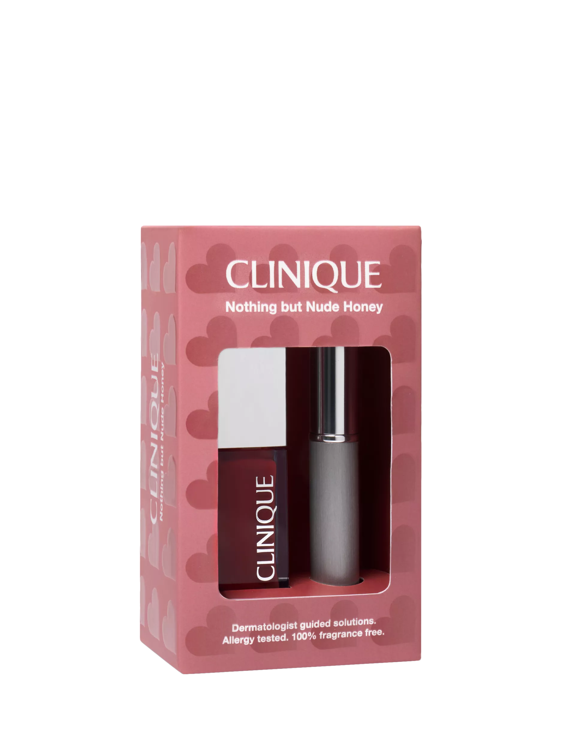 Clinique Nude Honey Almost Lipstick and Lip Cheek Oil duo, UK version