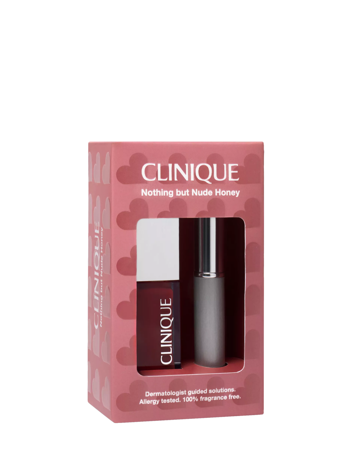 Clinique Nude Honey Almost Lipstick and Lip Cheek Oil duo, UK version