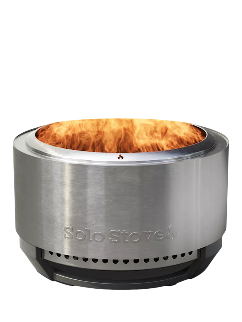 Solo Stove Summit 24 Smokeless Stainless Steel Firepit & Stand