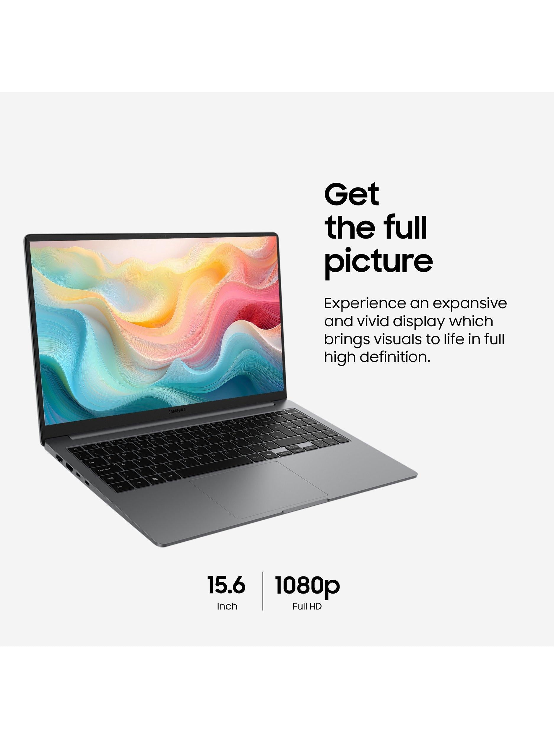 Samsung Galaxy Book5 15.6 Full HD laptop Titan Grey, UK version