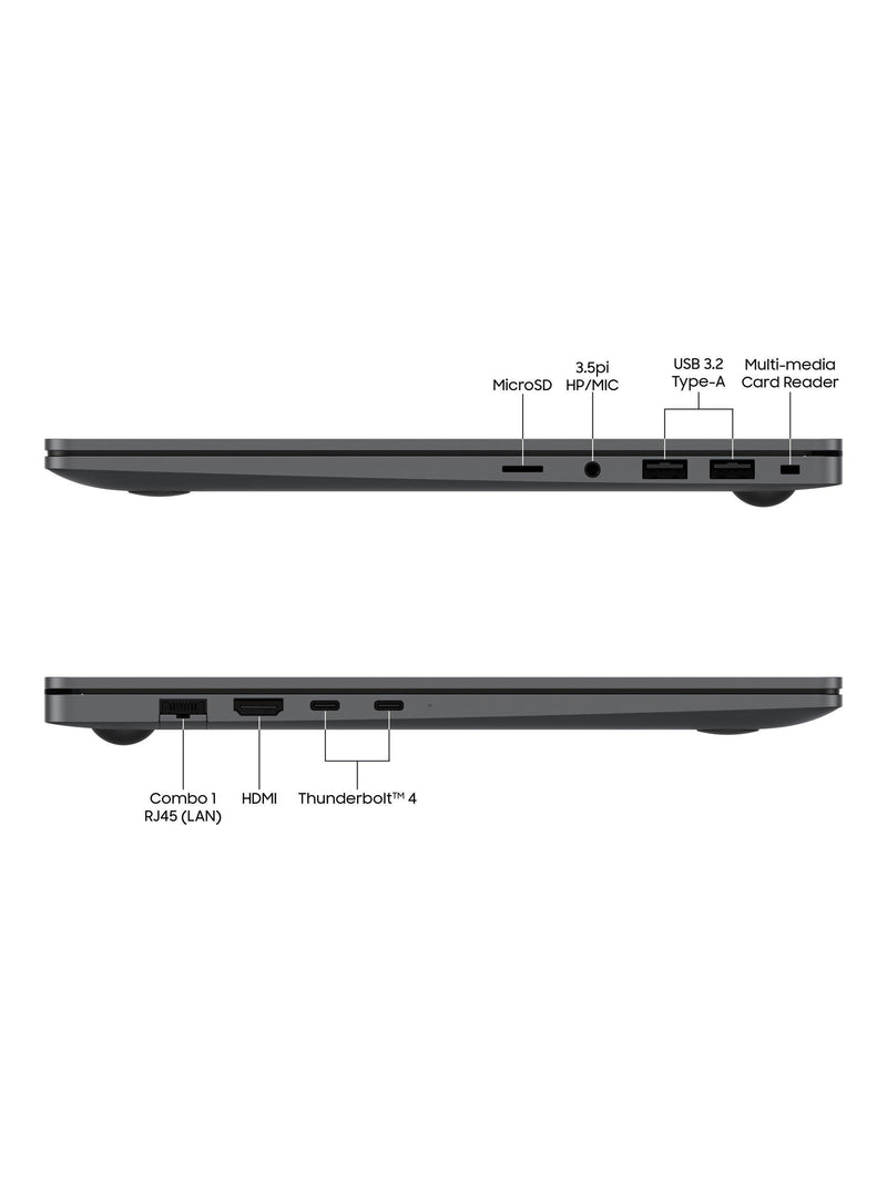 Samsung Galaxy Book5 15.6 Full HD laptop Titan Grey, UK version