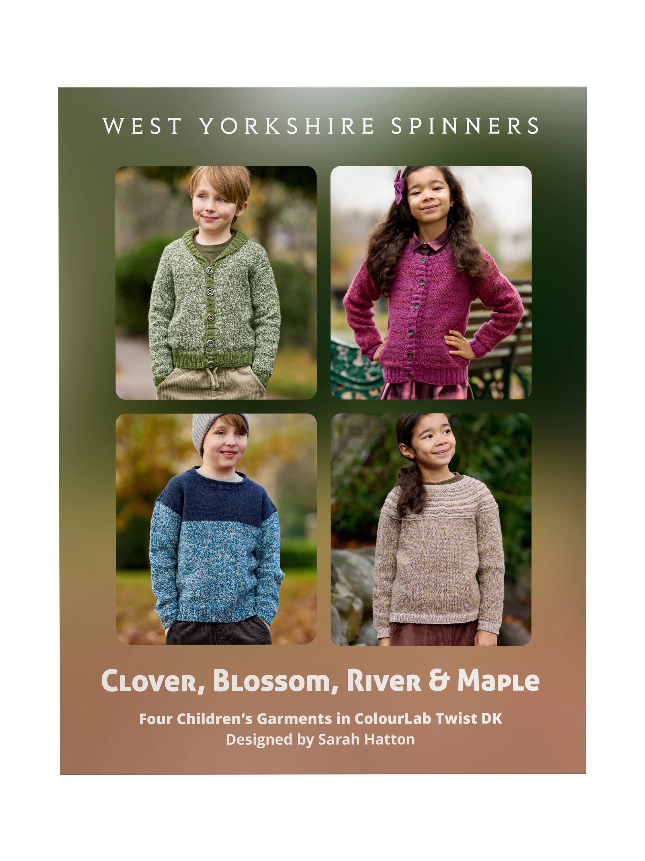 West Yorkshire Spinners ColourLab Twist and DK knitting pattern booklet (British brand)
