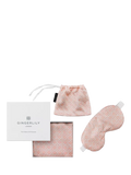 Gingerlily Rattan Silk Eye Mask and Standard Pillowcase Set