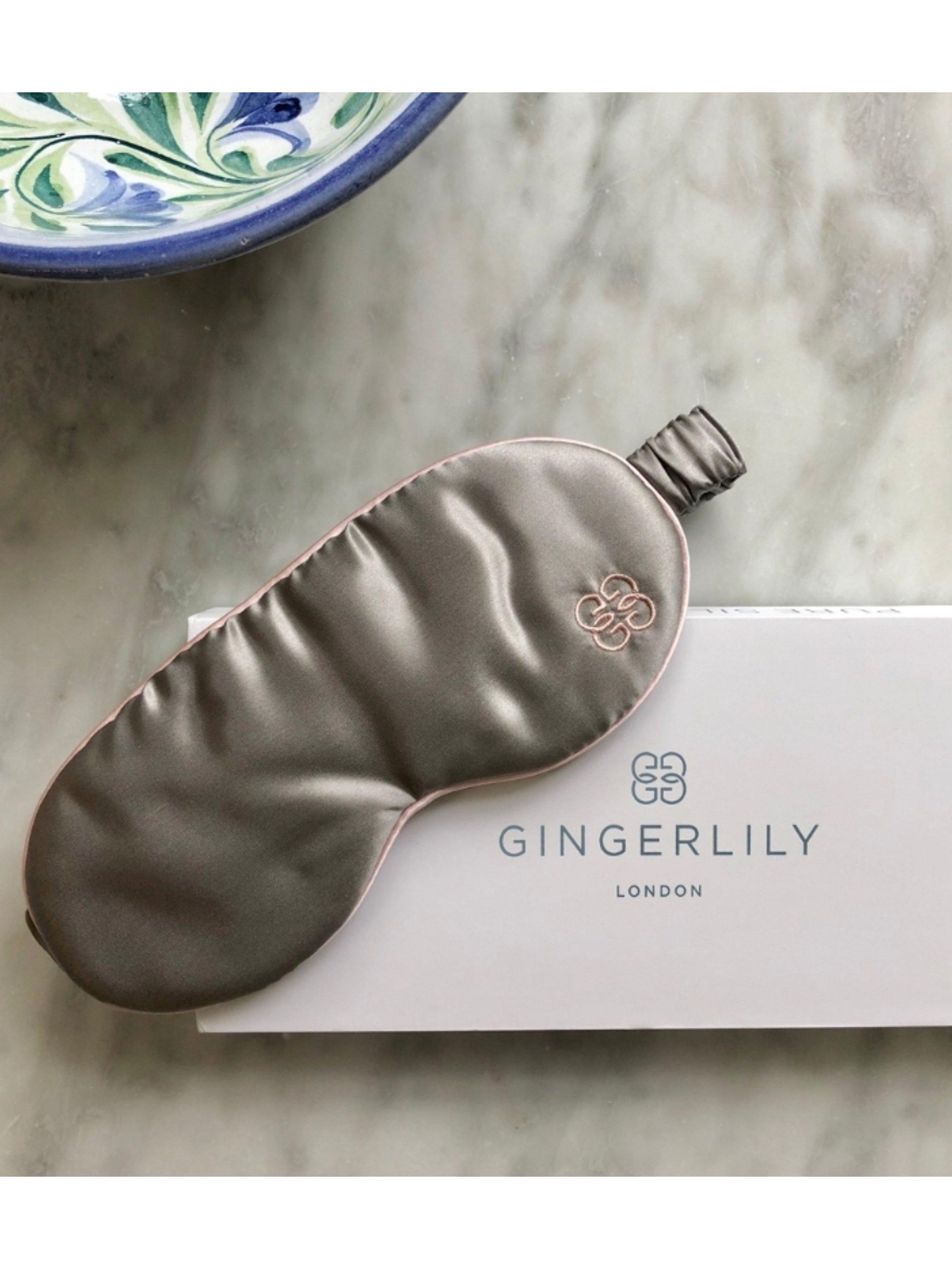 Gingerlily boxed silk eye mask (British brand)