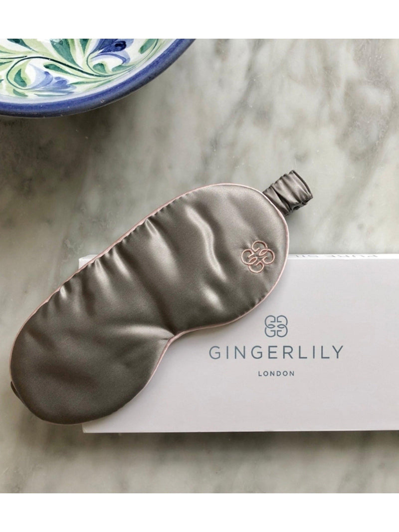 Gingerlily boxed silk eye mask (British brand)