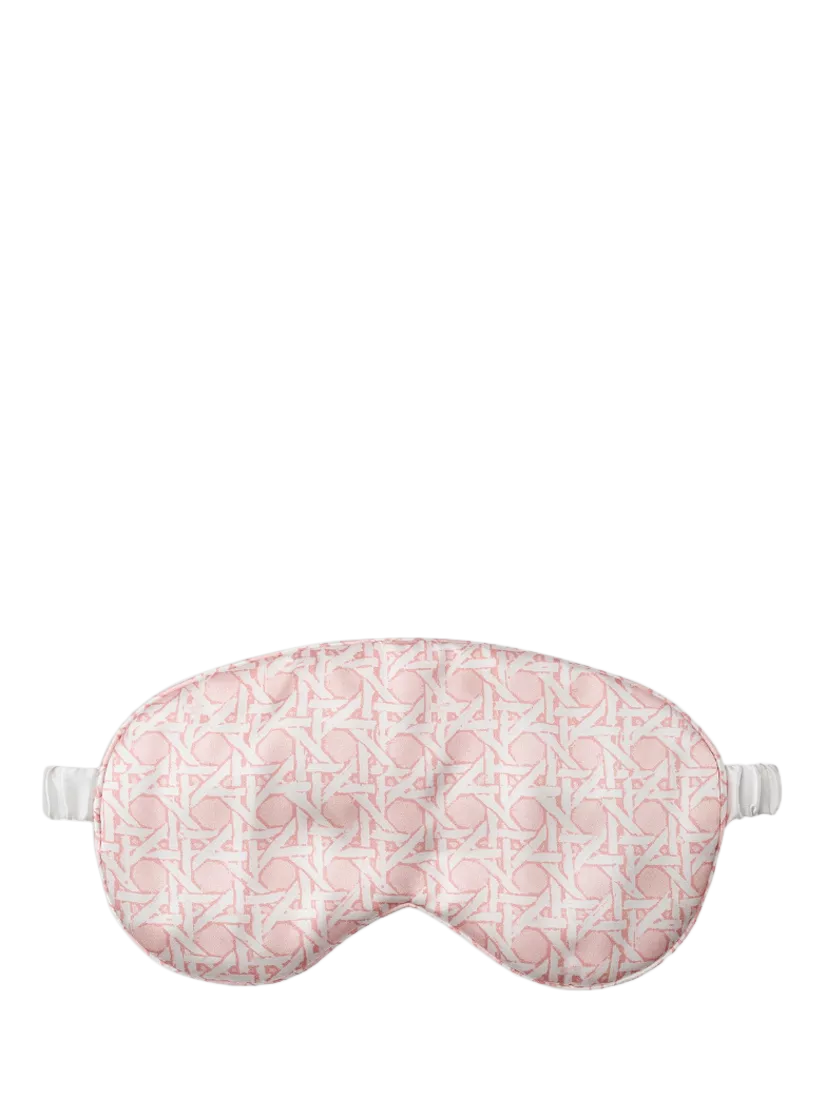 Gingerlily Rattan Silk Eye Mask in Pouch