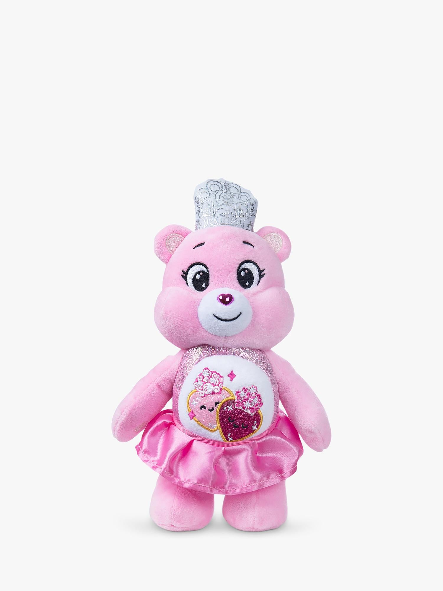 Care Bears plush toy Love-a-Lot Bear as Glinda 22cm, UK version