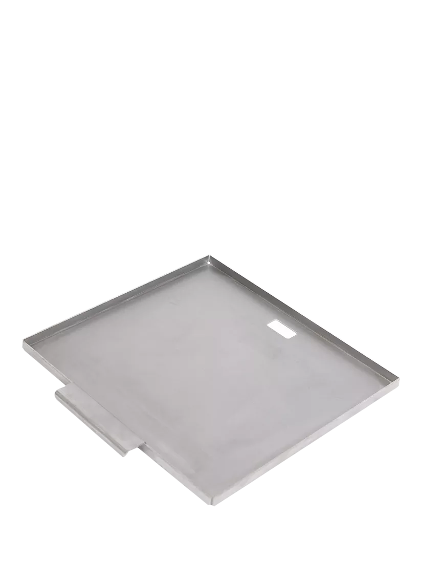 Bertha stainless steel plancha for outdoor charcoal oven (British brand)