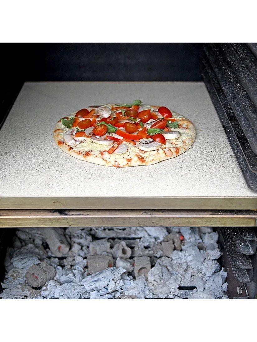 Bertha cordierite pizza stone shelf 425mm, imported from the UK