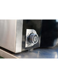 DeliVita dual fuel pizza oven red imported from the UK