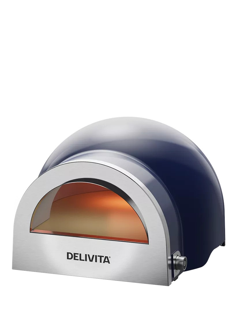 DeliVita Flow Dual Fuel Pizza Oven, Blue