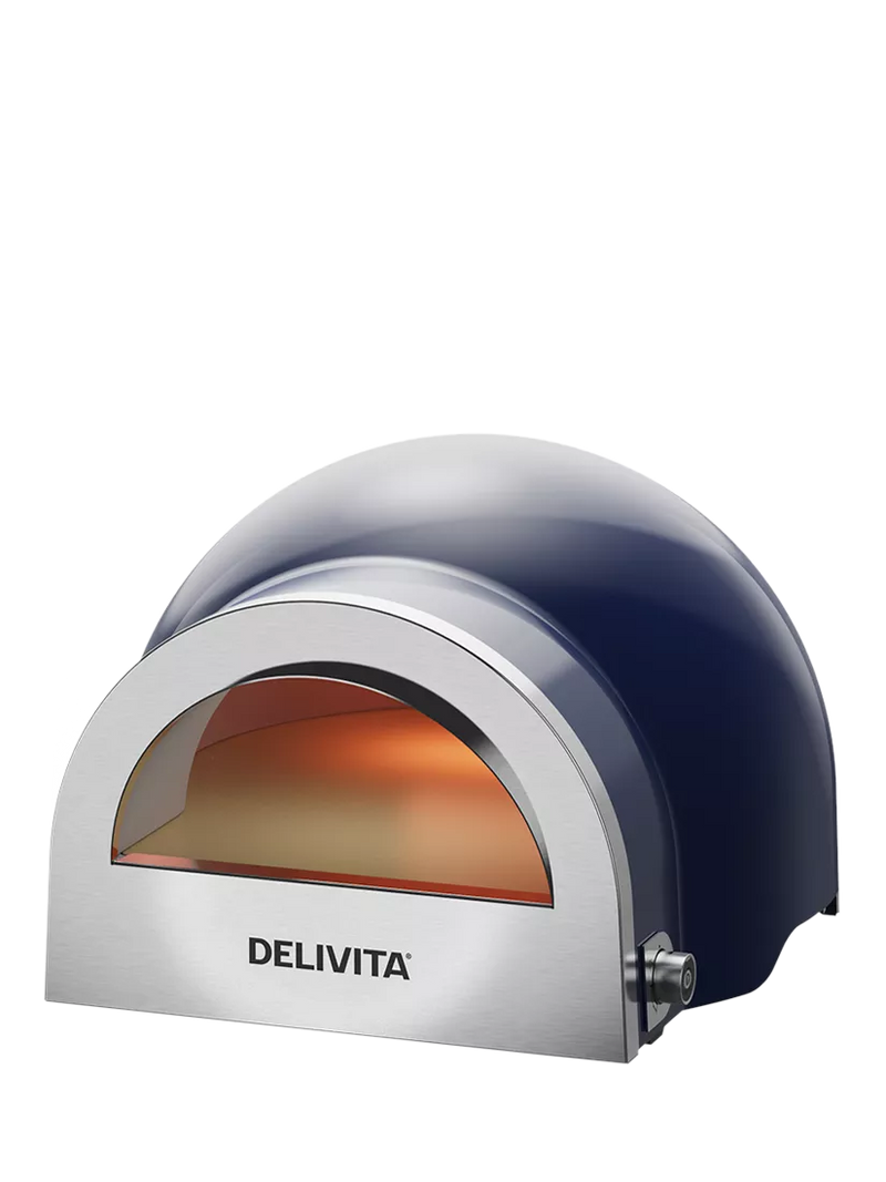 DeliVita Flow Dual Fuel Pizza Oven, Blue