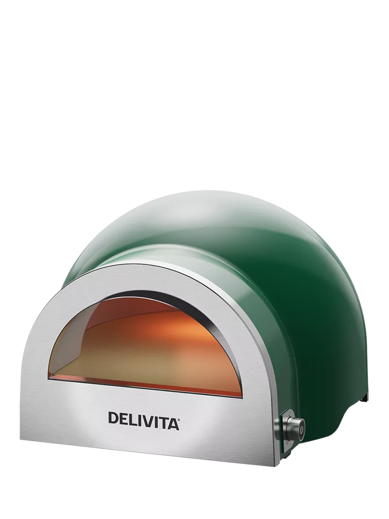 DeliVita Flow Dual Fuel Pizza Oven, Green