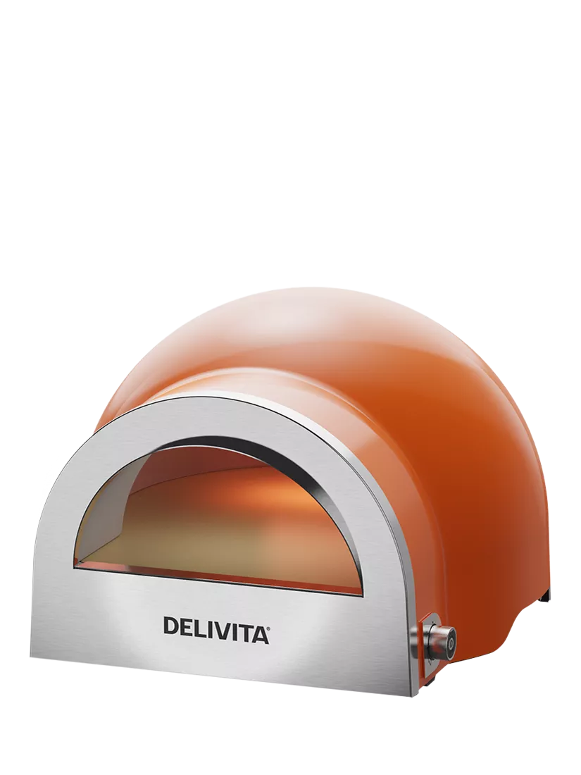 DeliVita Flow Dual Fuel Pizza Oven, Orange
