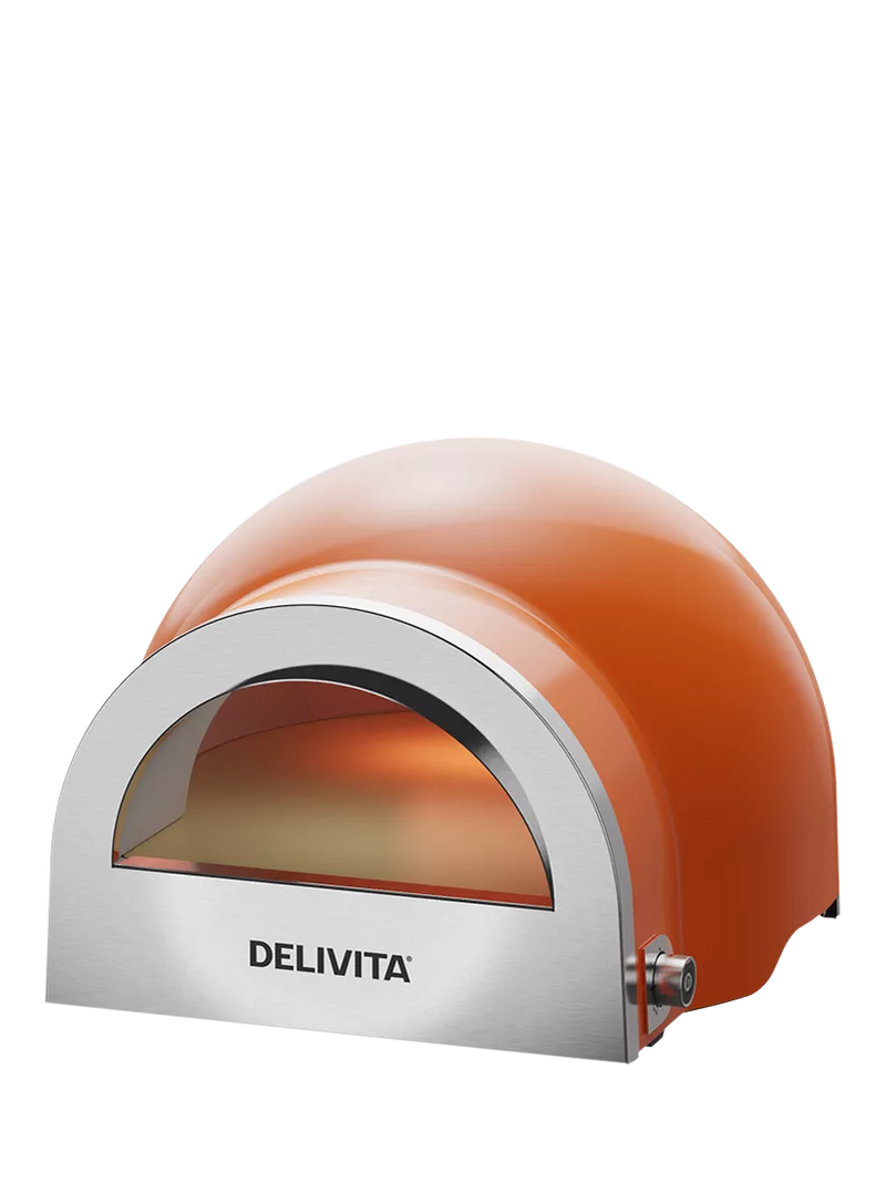 DeliVita Flow Dual Fuel Pizza Oven, Orange