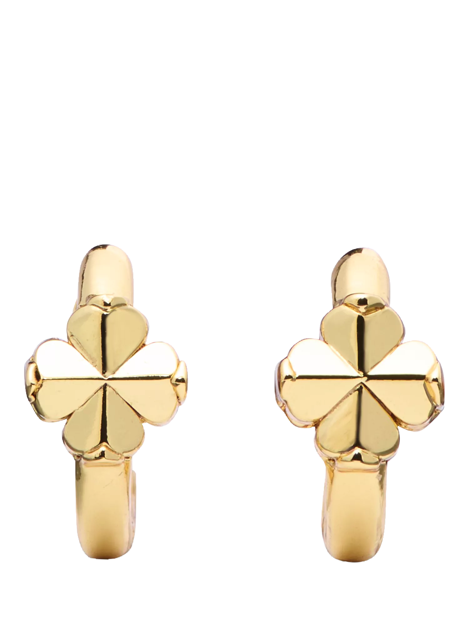 kate spade new york flower huggie hoop earrings, UK version