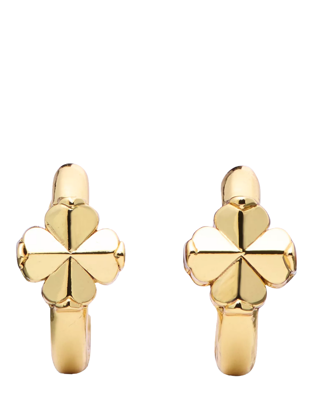 kate spade new york flower huggie hoop earrings, UK version