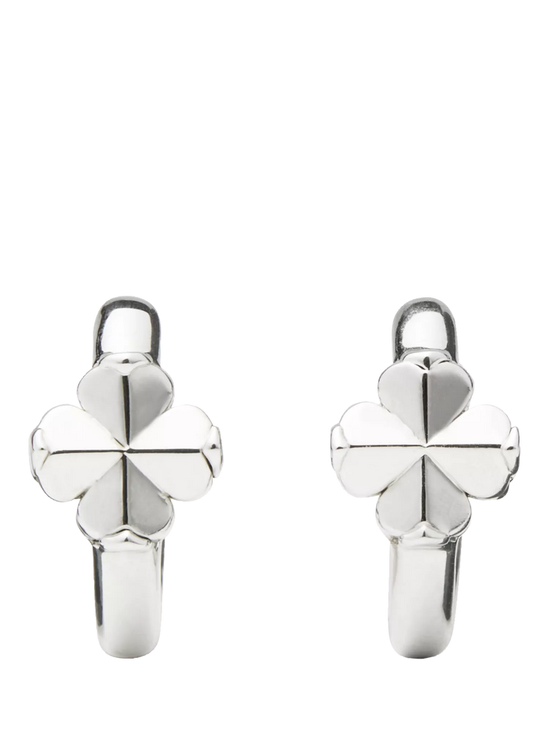 kate spade new york Flower Huggie Hoop Earrings
