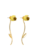 kate spade new york Floral Drop Earrings, Yellow