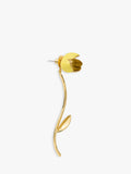 Kate Spade floral drop earrings in yellow - British product
